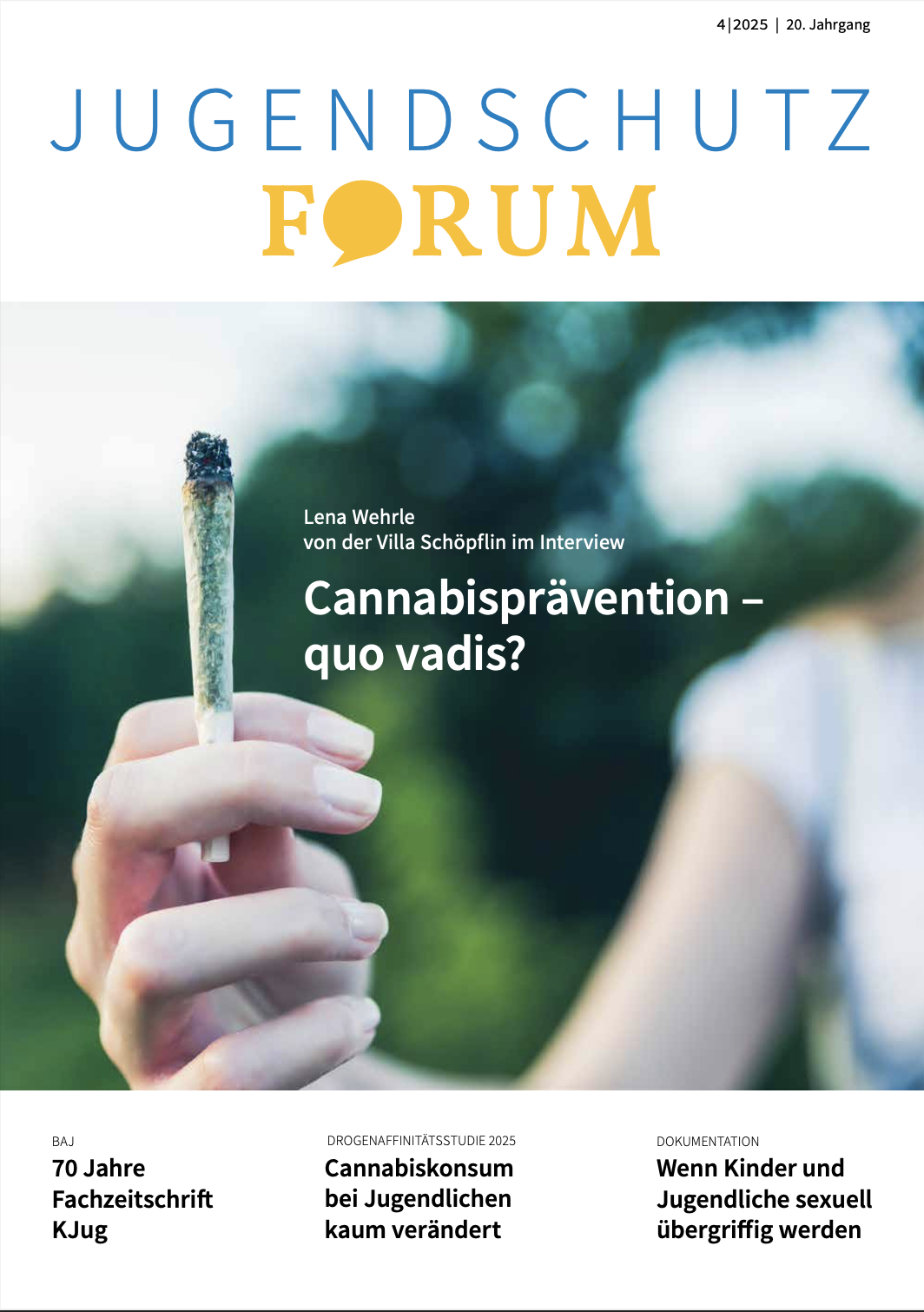 JUGENDSCHUTZFORUM 4/25